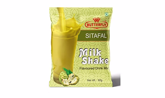 Butterfly Milk Shake 80G Pouch (Sitafal)
