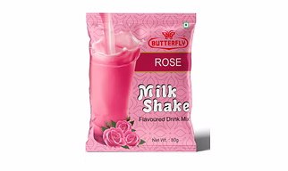 Butterfly Milk Shake 80G Pouch (Rose)