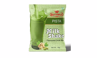 Butterfly Milk Shake 80G Pouch (Pista)