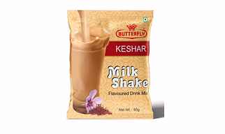 Butterfly Milk Shake 80G Pouch (Keshar)