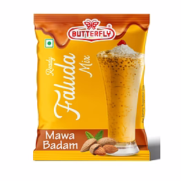 butterfly ready faluda mix (mawa badam pouch)