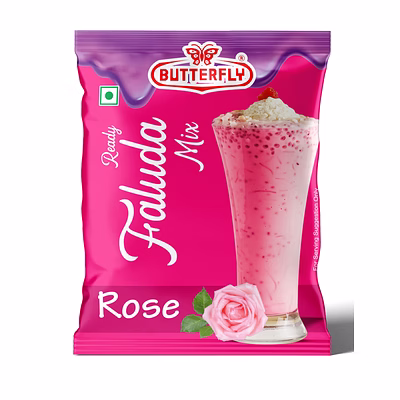 butterfly ready faluda mix (rose pouch)