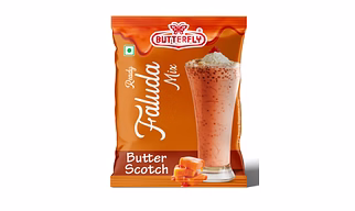 Butterfly Ready Faluda Mix (Butterscotch Pouch)
