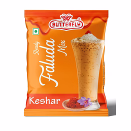 butterfly ready faluda mix (keshar pouch)