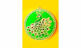 RUKMINI Latest Design Unique Peacock Wall Art