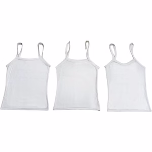 Camisole Bodysuit Slip For Baby Girls ( Pack of 3)