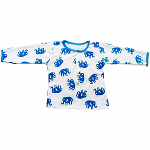 Baby Boys & Baby Girls Printed Pure Cotton T Shirt ( Pack of 1)