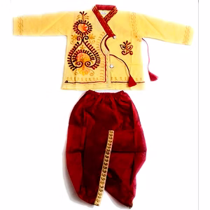 Baby Boys Festive & Party Dhoti & Kurta Set ( Pack of 1)