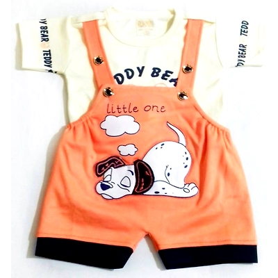 Baby Boys & Baby Girls Party (Festive)T-shirt Dungaree