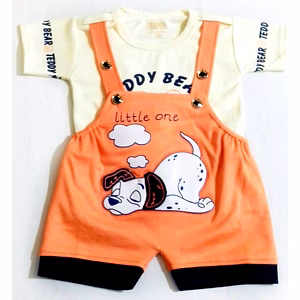 Baby Boys & Baby Girls Party (Festive)T-shirt Dungaree
