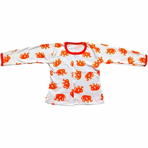 Baby Boys & Baby Girls Printed Pure Cotton T Shirt ( Pack of 1)