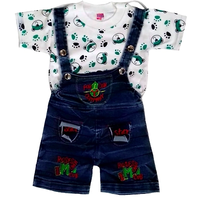 Baby Boys & Baby Girls Party (Festive)Dungaree Dungaree