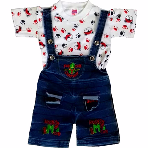 Baby Boys & Baby Girls Party (Festive)Dungaree Dungaree