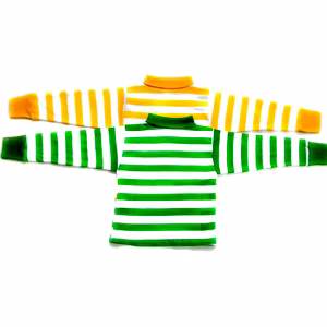 Boys & Girls Striped Pure Cotton T Shirt ( Pack of 2)