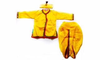 Baby Boys Casual Dhoti & Kurta Set ( Pack of 1)