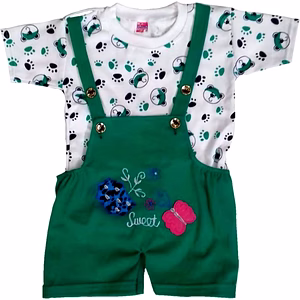 Baby Boys & Baby Girls Party (Festive)Dungaree Dungaree