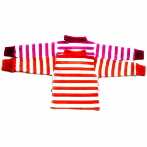 Boys & Girls Striped Pure Cotton T Shirt ( Pack of 2)