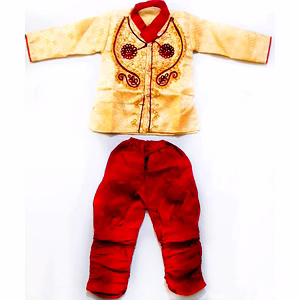 Baby Boys Festive & Party Kurta and Pyjama Set ( Pack of 1)