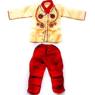 Baby Boys Festive & Party Kurta and Pyjama Set ( Pack of 1)