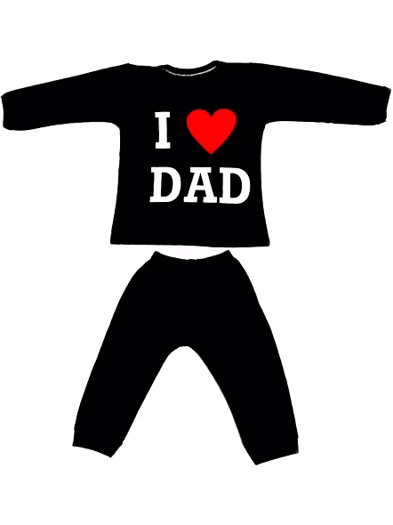 Baby Boys &amp; Baby Girls Party (Festive)T-shirt Pant-Rukmini-2099-6-9M-Black