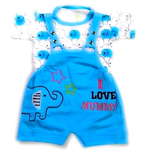 Baby Boys & Baby Girls Party (Festive)T-shirt Dungaree