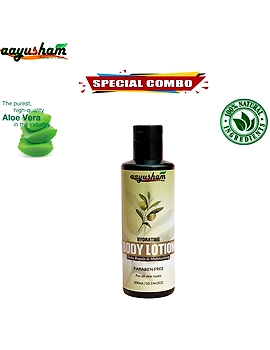 Aayusham Paraben Free Herbal Body Lotion 200ml-1-sm
