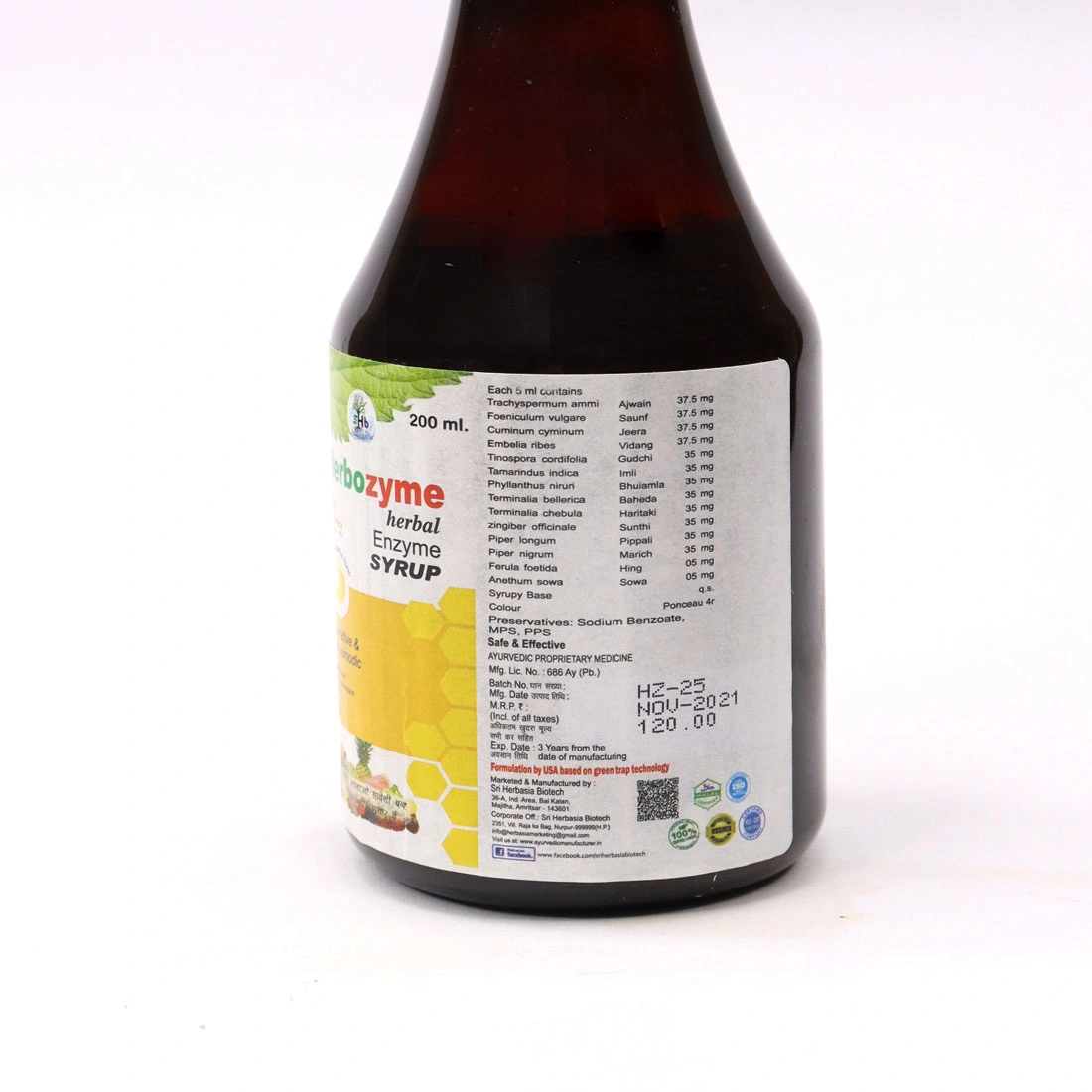 Herbozyme Syrup-3