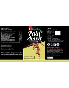 Pain Amrit Pain Oil