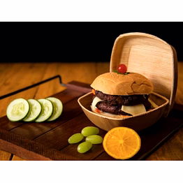 5inch takeaway box (250ml) - areca palm leaf tableware