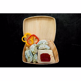 7inch take-away box (750ml) - areca palm leaf tableware