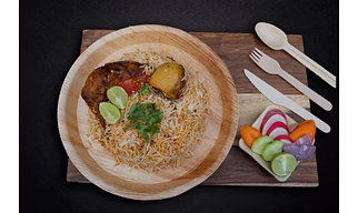 12 inch Round Plate - Areca Palm Leaf Plate
