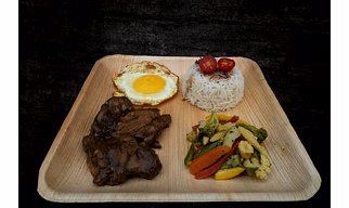 10 inch Square Plate - Areca Palm Leaf Plates