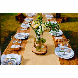 jute table runner