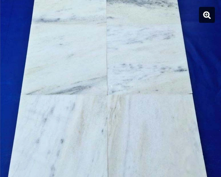 Almond White Marble Tiles-AWMT