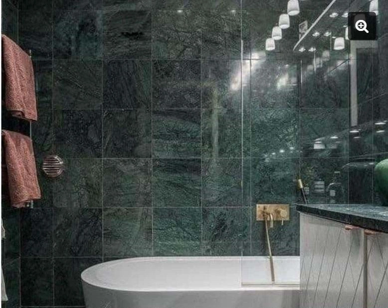 Dark Green Marble Tiles-1