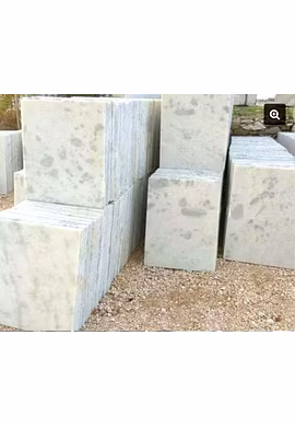 Vanni Spotted White Marble Tiles