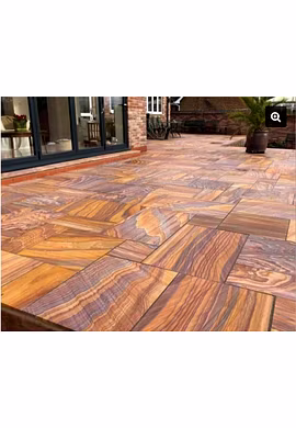 Rainbow Sandstone Tiles
