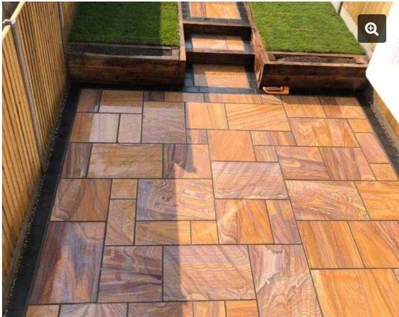 Rainbow Sandstone Tiles-2