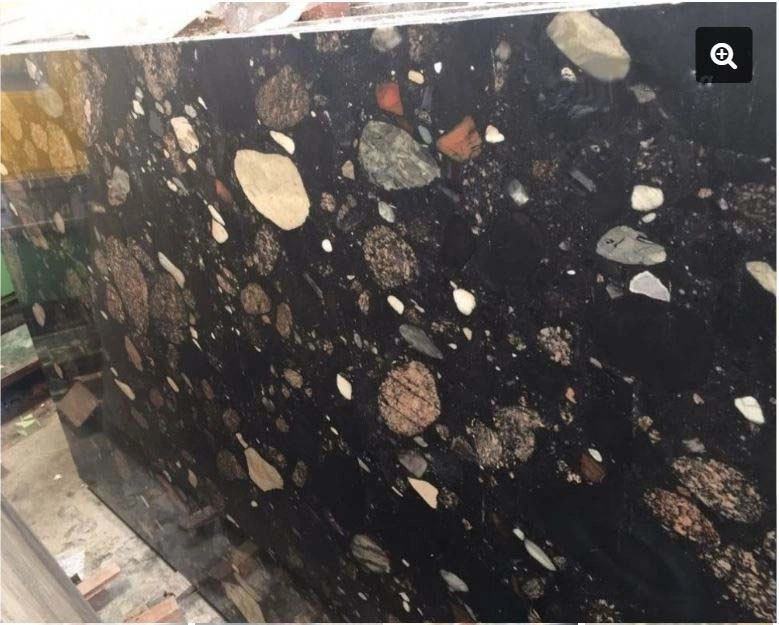 Cobbles Marinache Black Granite-CMBG