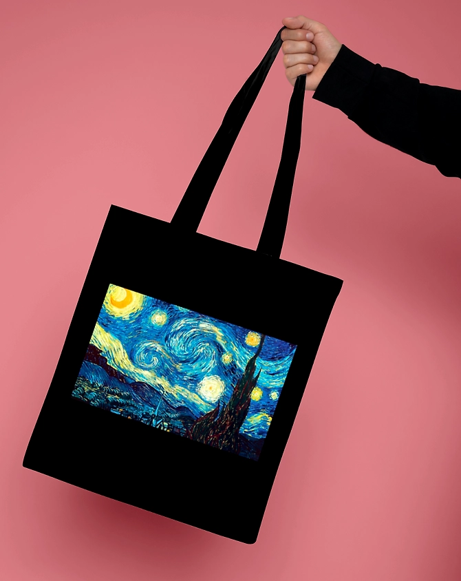 Starry Night Tote Bag-STNTB