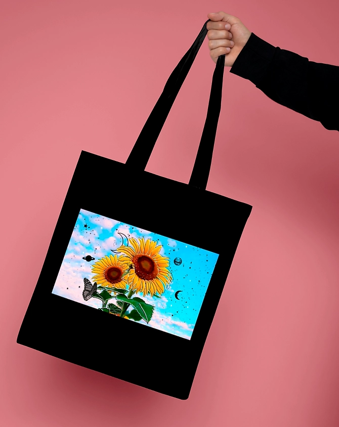 Sunflower Tote Bag-STB-1