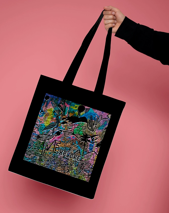 Explore the unknown Tote Bag-ETUTB-1