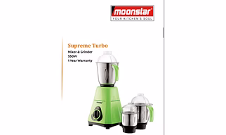SUPREME TURBO MIXER GRINDER