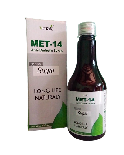 MET-14 Anti Diabetic Syrup - Best Syrup for Diabetes - Ayurveda medicine for diabetes  - Ayurvedic medicine for sugar-12282076