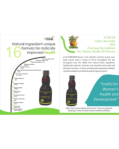 vmak MORINGIN Syrup, 200ml-2