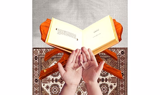 Wooden Rehal Box with Rehal Stand for Keeping Holy Quran Book