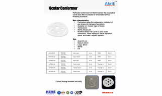 Perforated Ocular Conformer 20mm Sterile