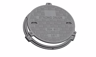 FRP Water-Tight Tank/Manhole Cover & Frame with Fasteners