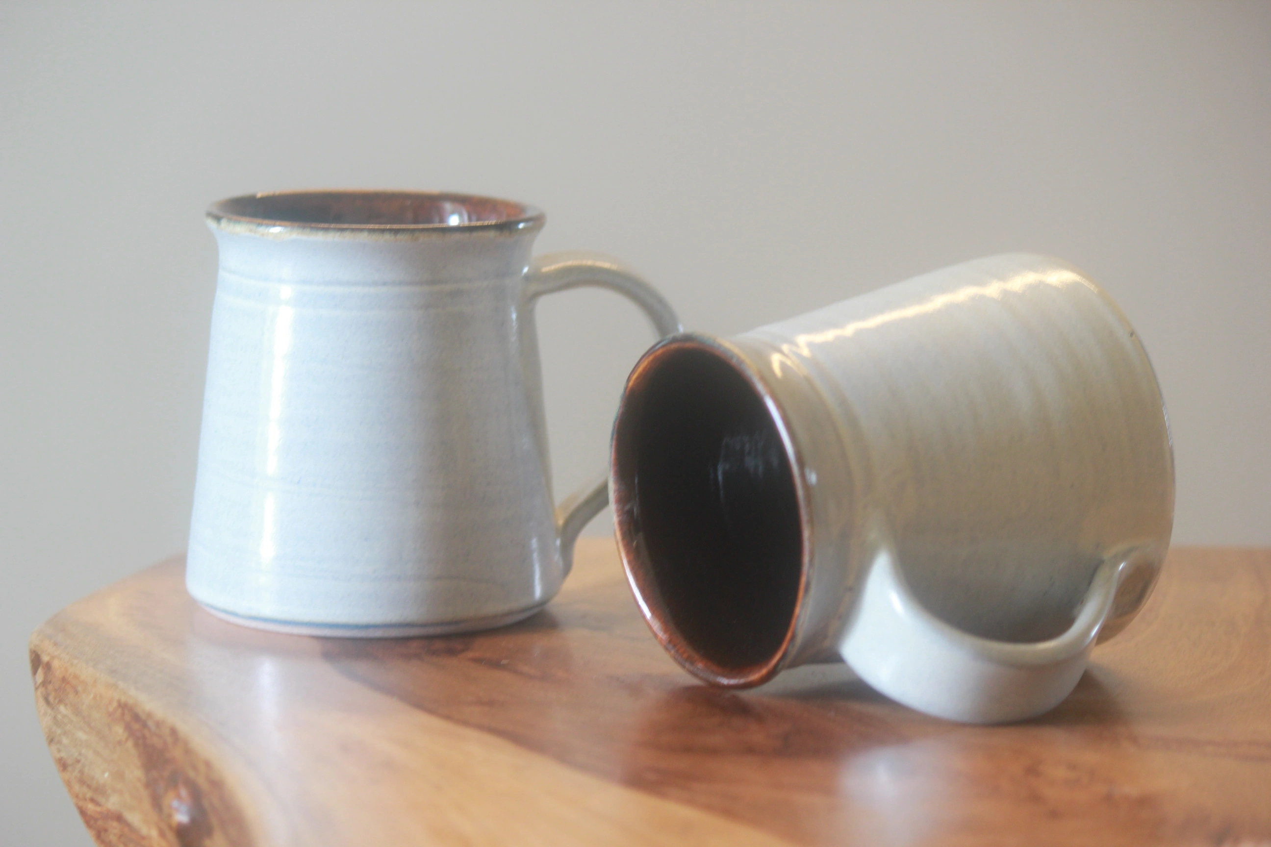 Handmade Ceramic Sky Blue  Coffee/ Tea Mug-11472796