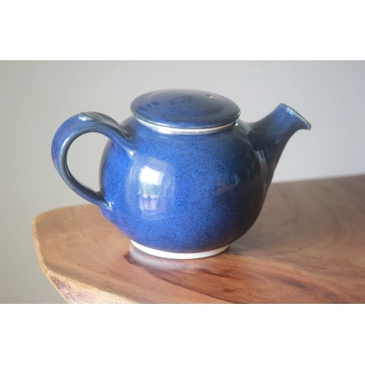 Handmade Ceramic Indigo Teapot